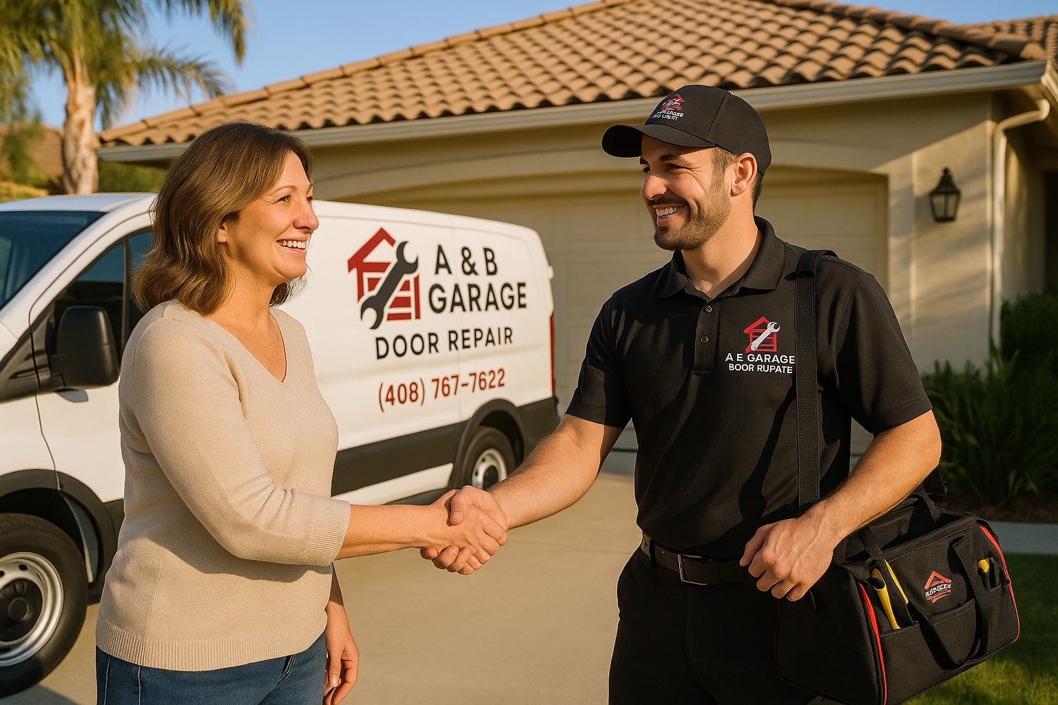 Garage door services in Milton, NH