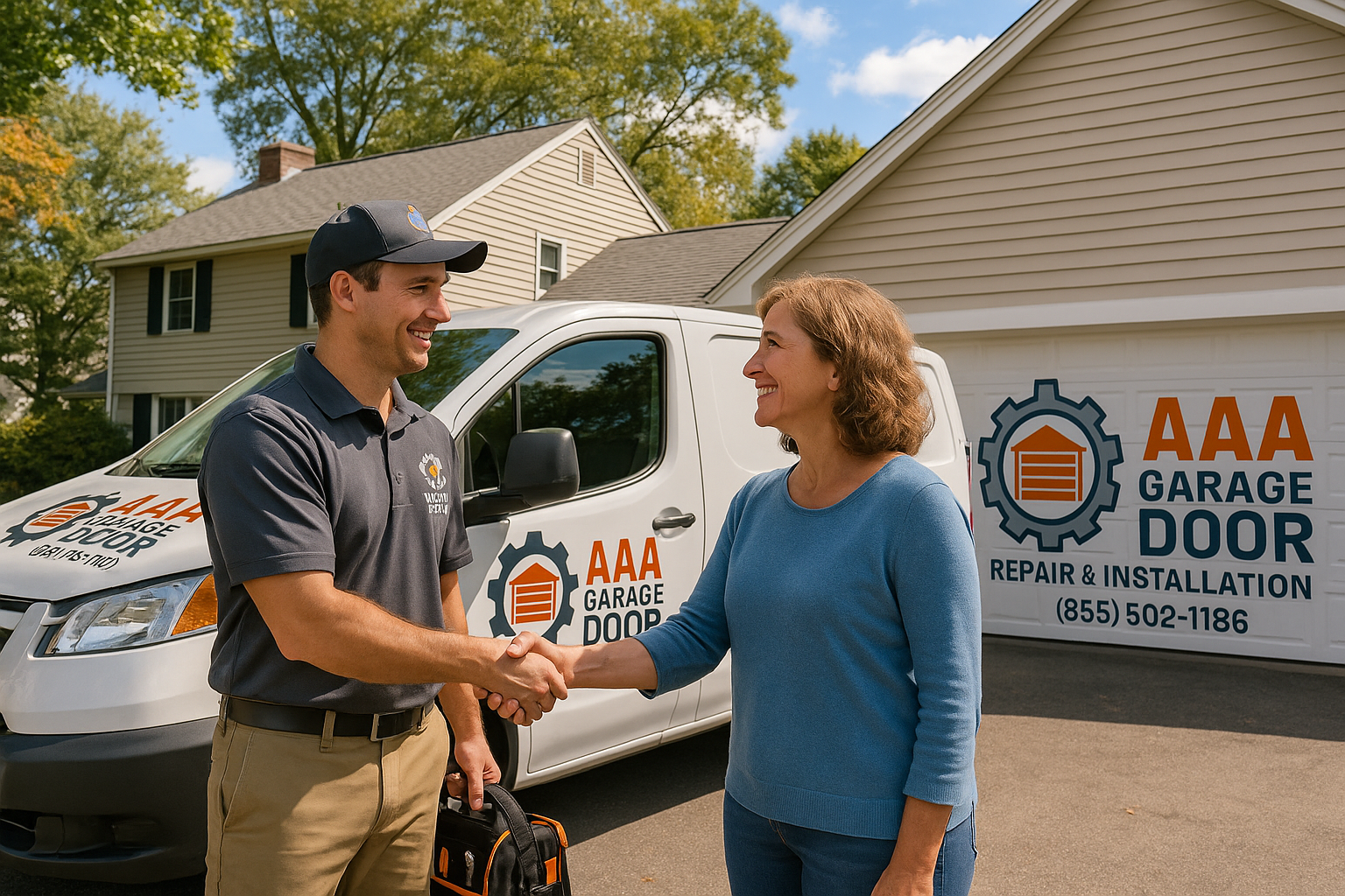 Garage door services in Rollinsford, NH