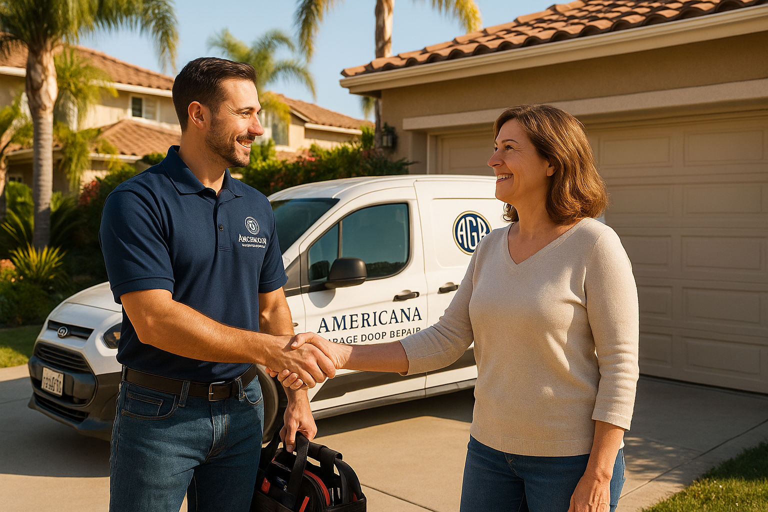 Garage door services in Rochester, NH