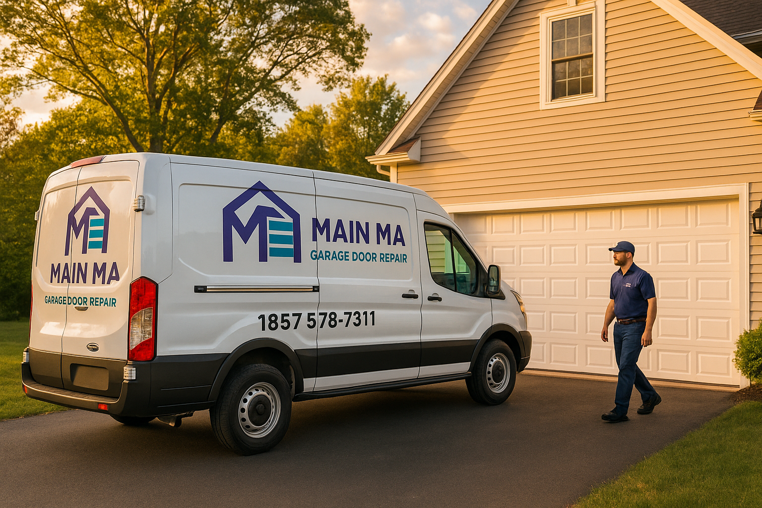 Garage door services in Northwood, NH