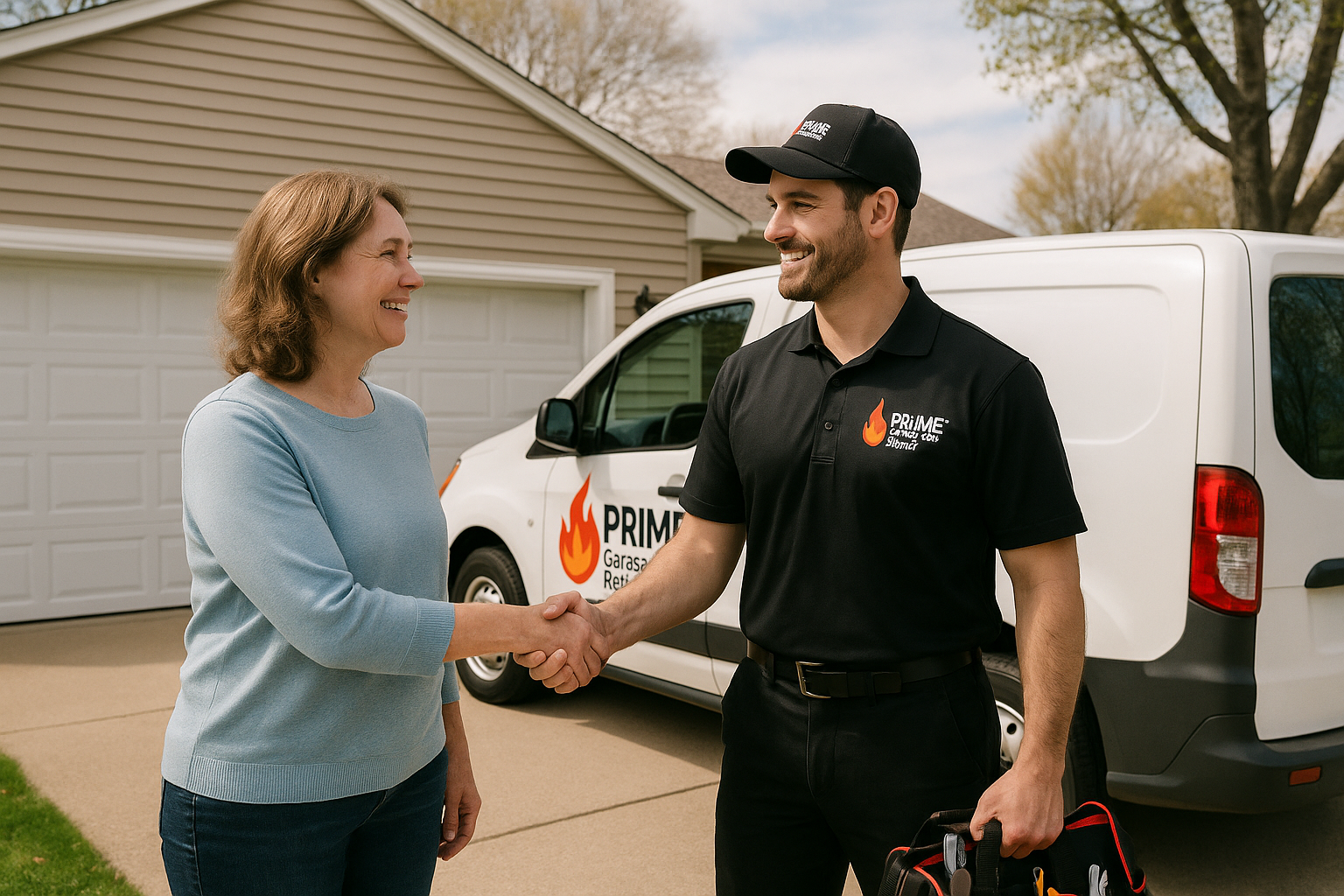 Garage door services in Effingham, NH