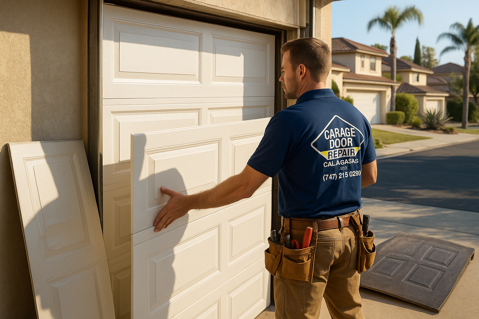 Garage Door Panel Replacement service in North Berwick