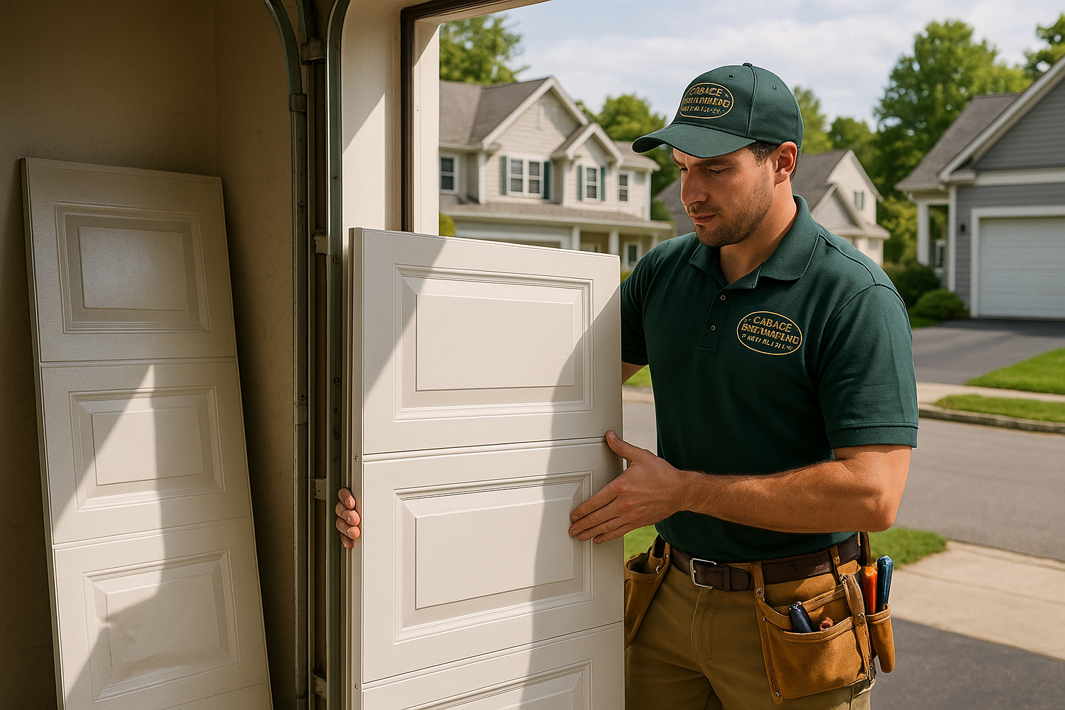 Garage Door Panel Replacement service in Bridgewater