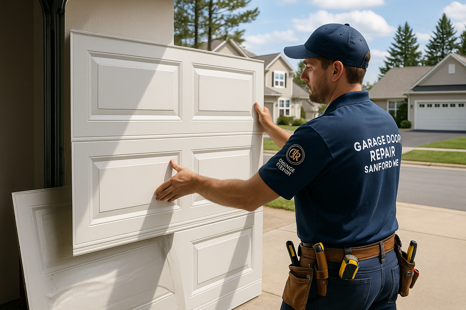 Garage Door Panel Replacement service in Moultonborough