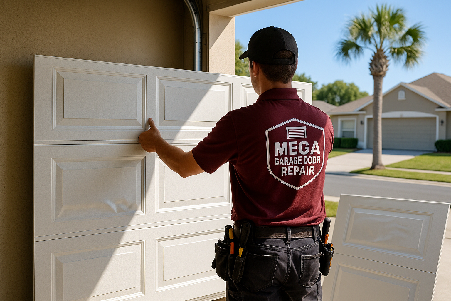 Garage Door Panel Replacement service in Newfield
