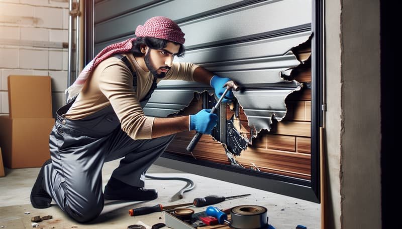 Garage Door Panel Replacement service in Porter