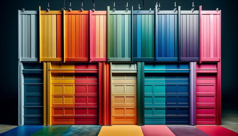 Garage Door Panel Replacement service in Hill