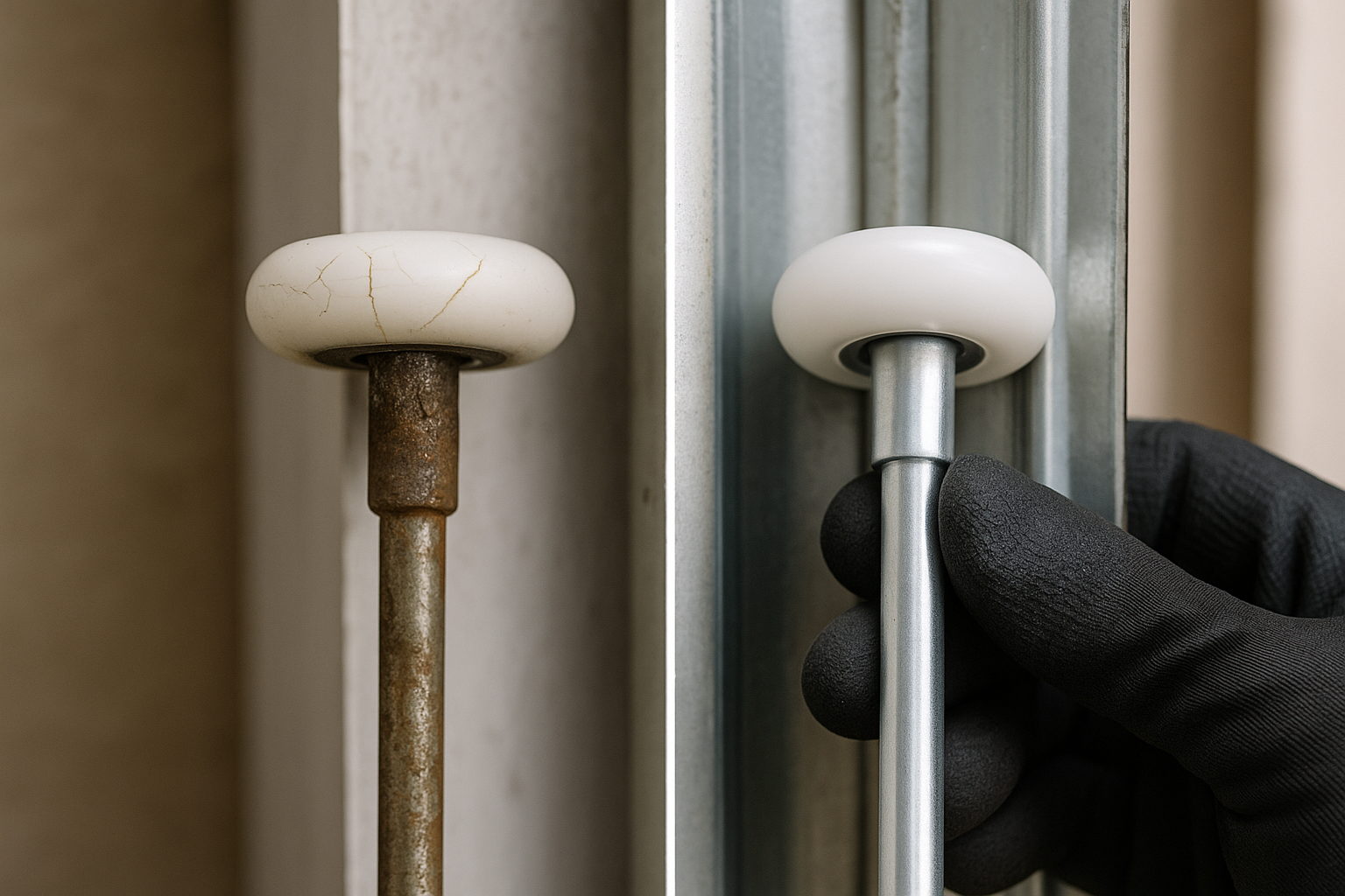 Garage Door Roller Replacement service in Alton