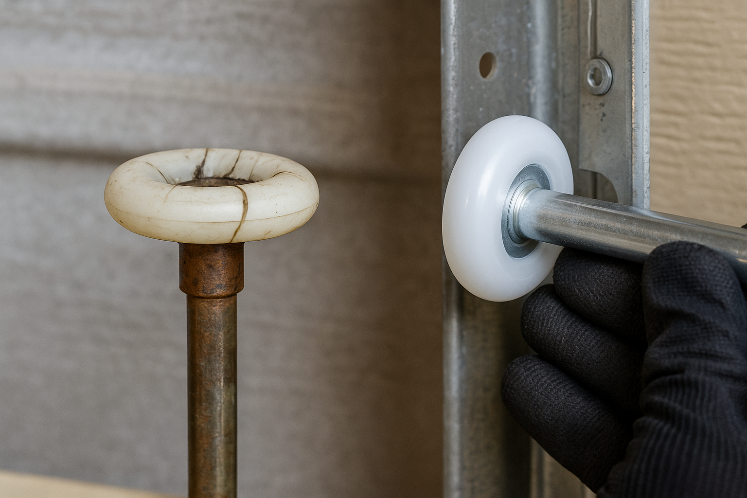 Garage Door Roller Replacement service in Holderness