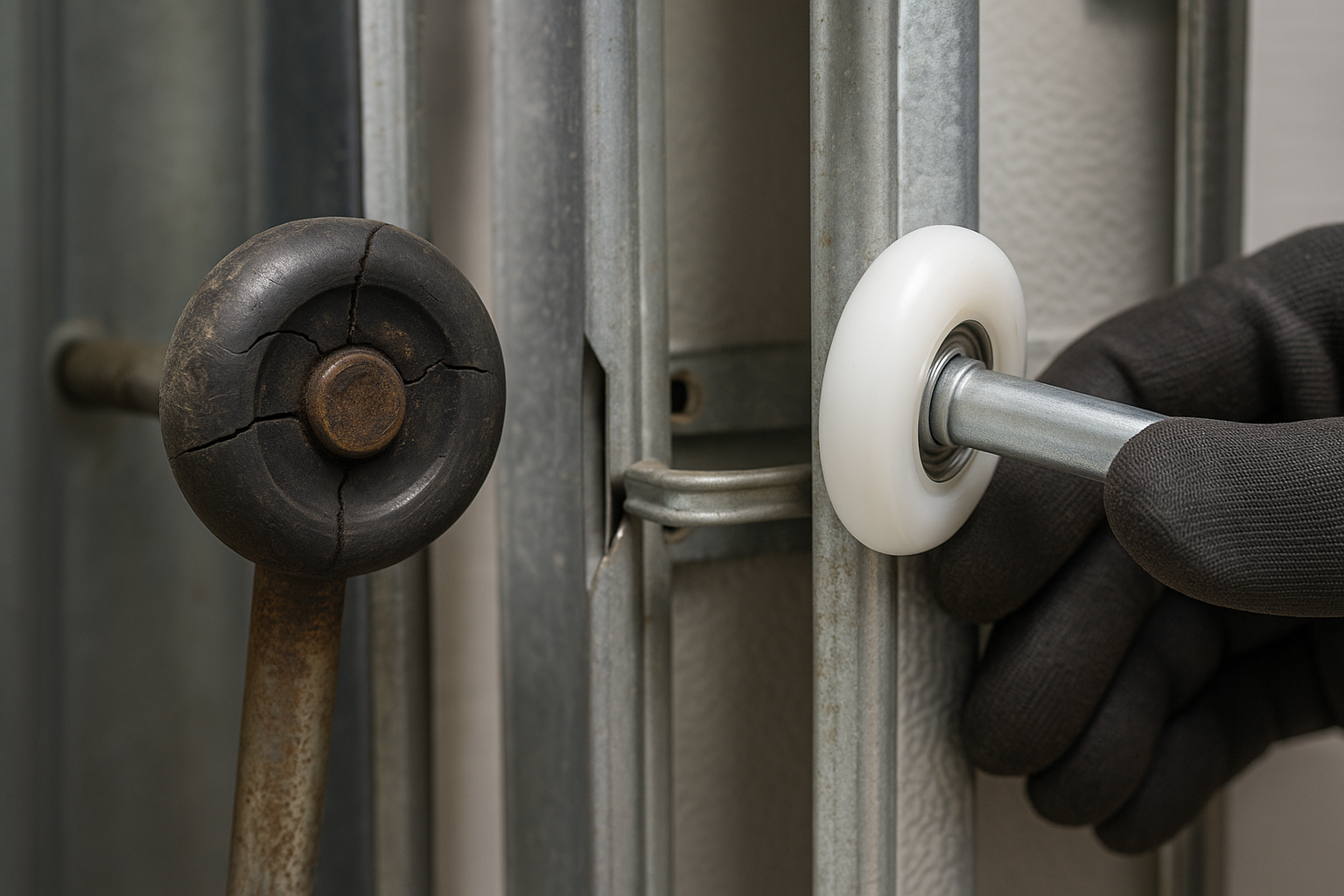 Garage Door Roller Replacement service in Cornish