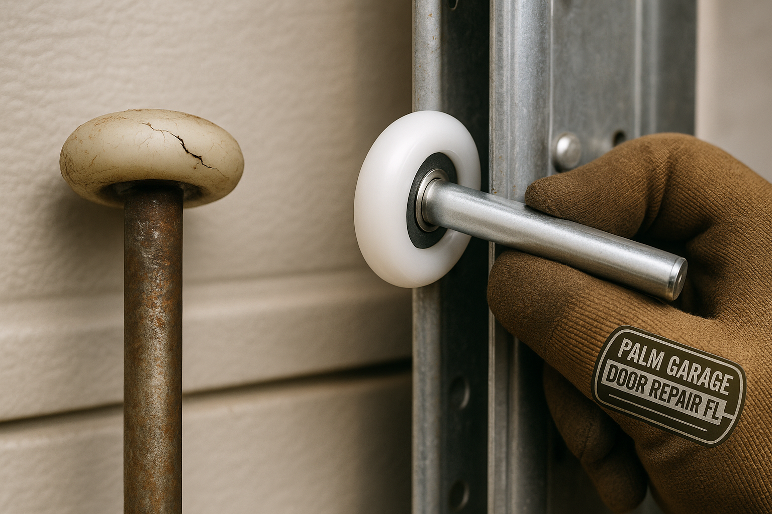 Garage Door Roller Replacement service in Effingham
