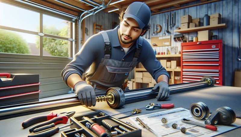 Garage Door Roller Replacement service in Porter