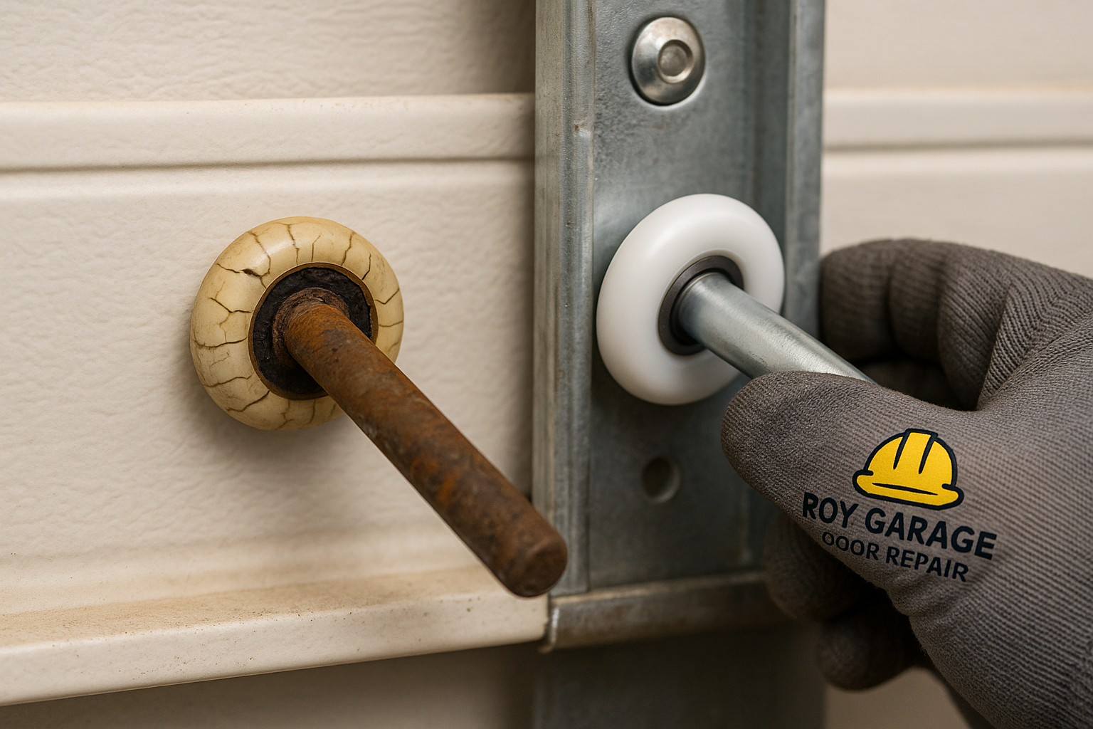 Garage Door Roller Replacement service in Middleton
