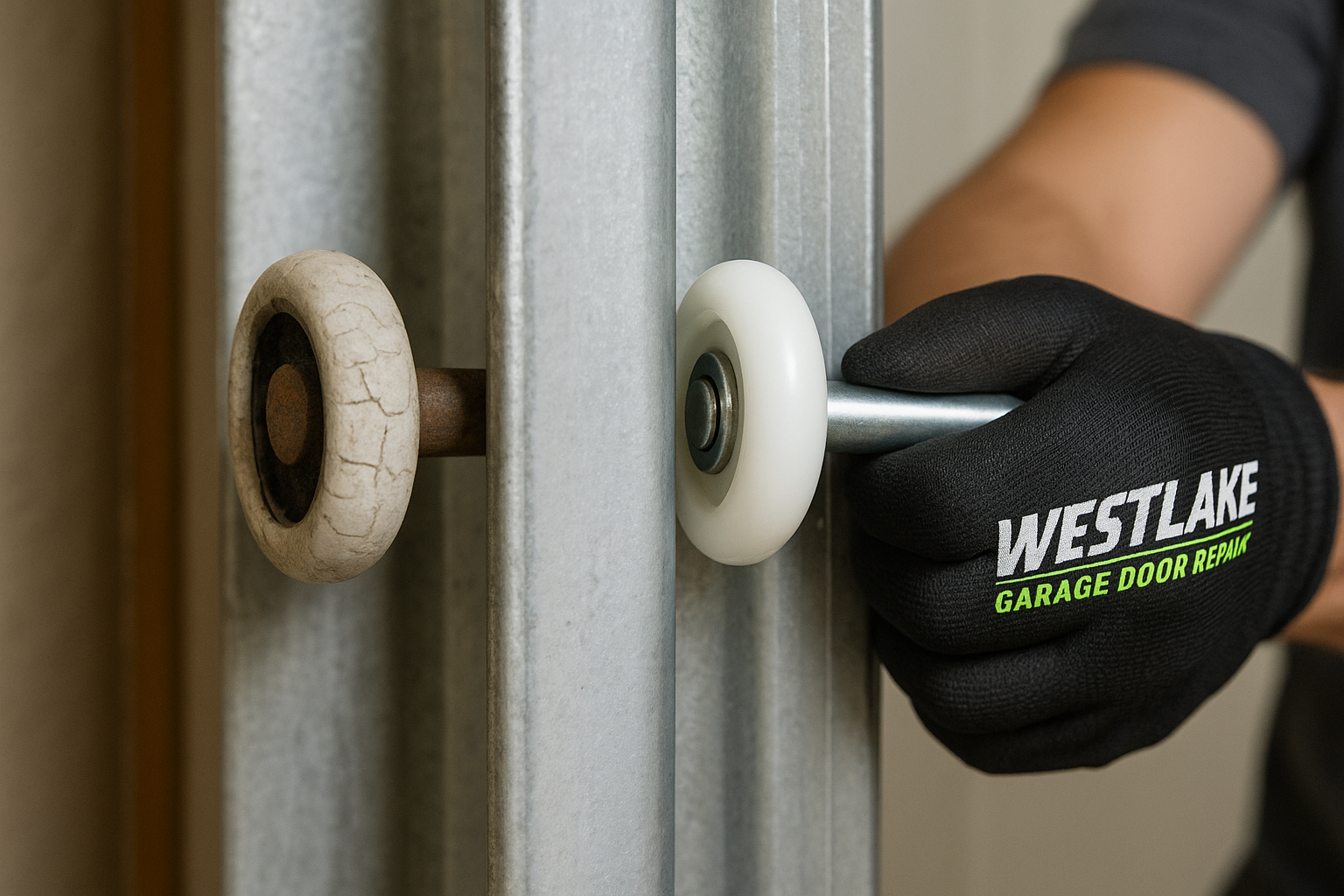 Garage Door Roller Replacement service in Lyman