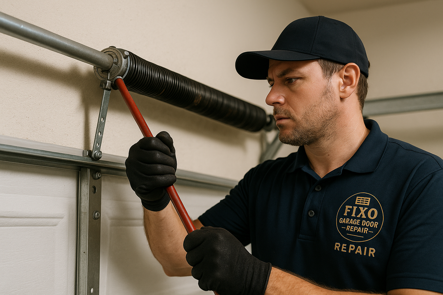 Garage Door Spring Repair service in Newfield