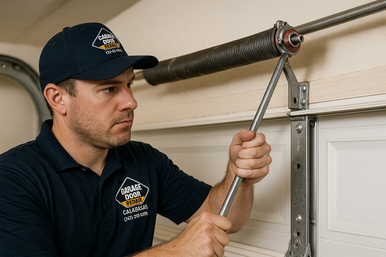 Garage Door Spring Repair service in Holderness