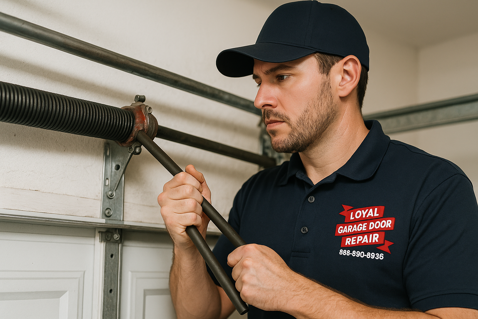Garage Door Spring Repair service in Rochester