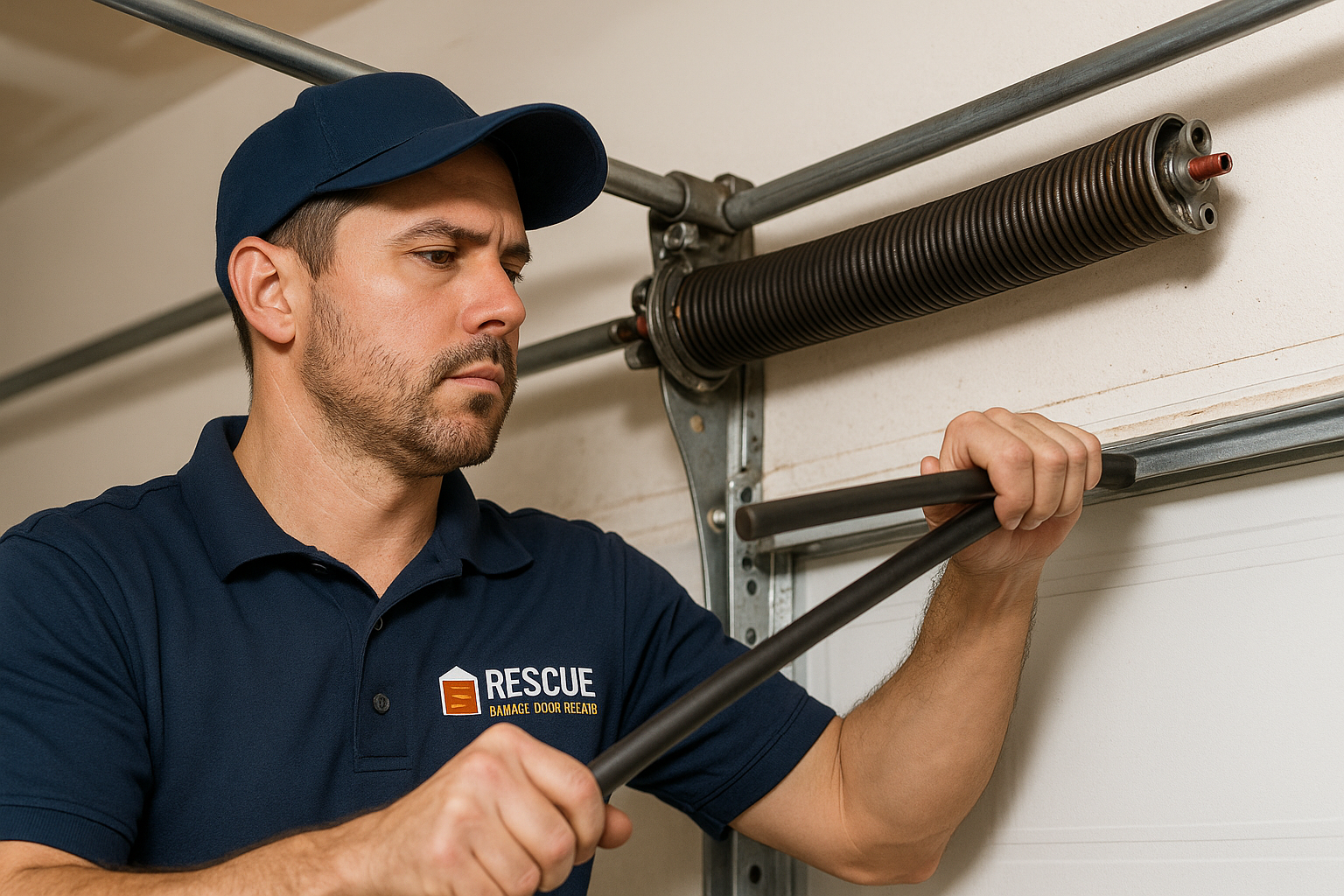 Garage Door Spring Repair service in Sandwich