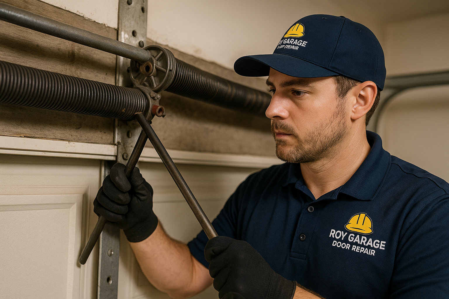 Garage Door Spring Repair service in Holderness