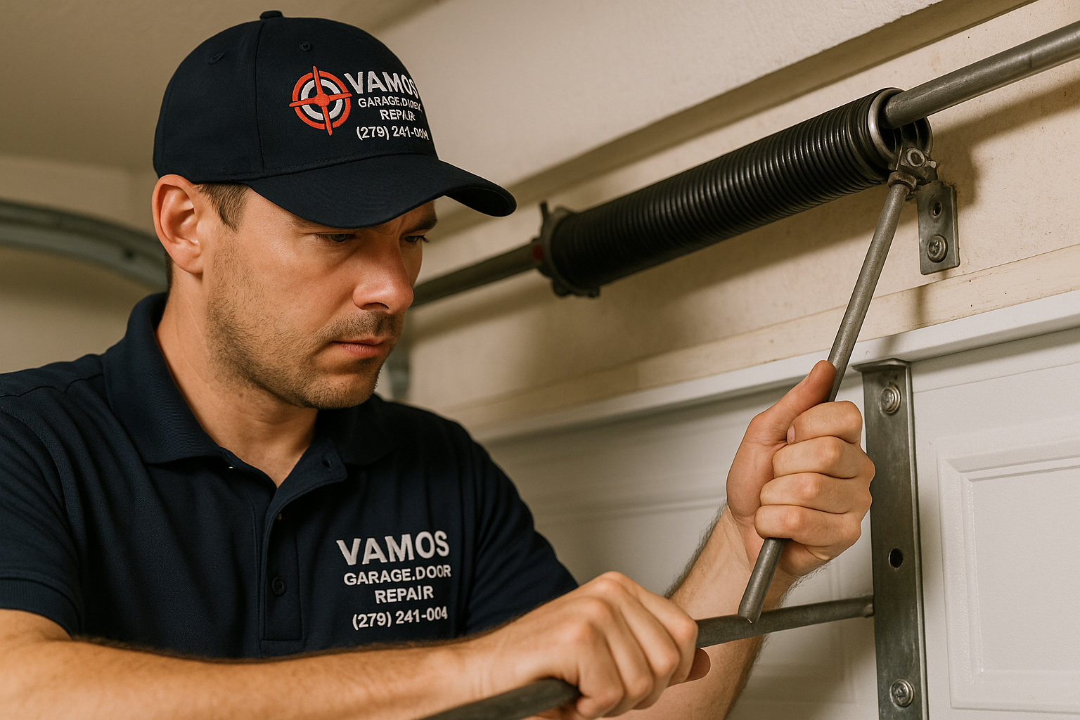 Garage Door Spring Repair service in Northfield