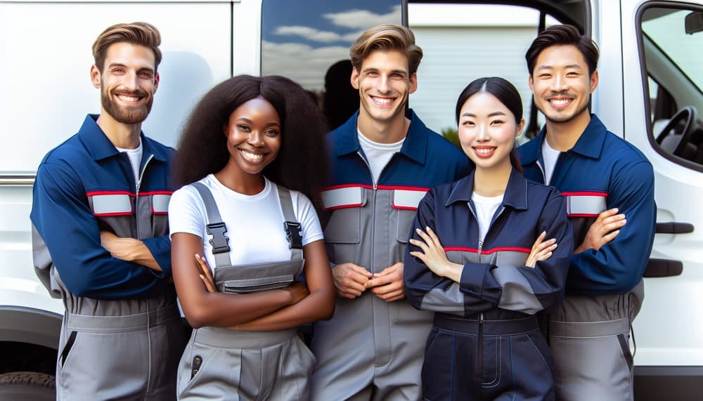 Our professional team at Bama Garage Doors